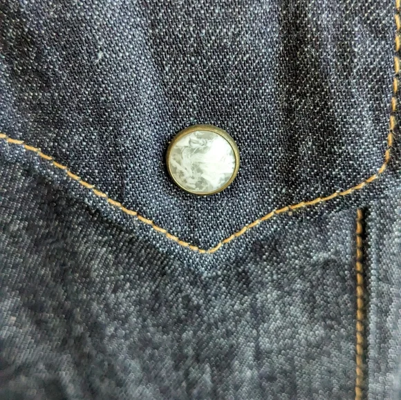 Nihon Menpu selvedge Western snap shirt - Picture 4 of 6